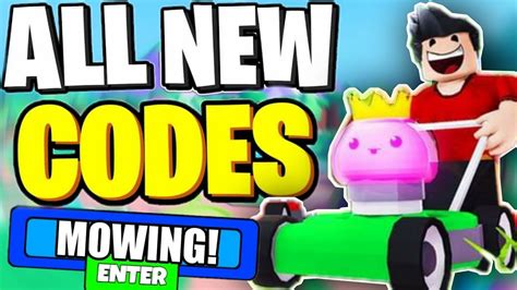 mewing simulator codes|codes for mowing sim in roblox.